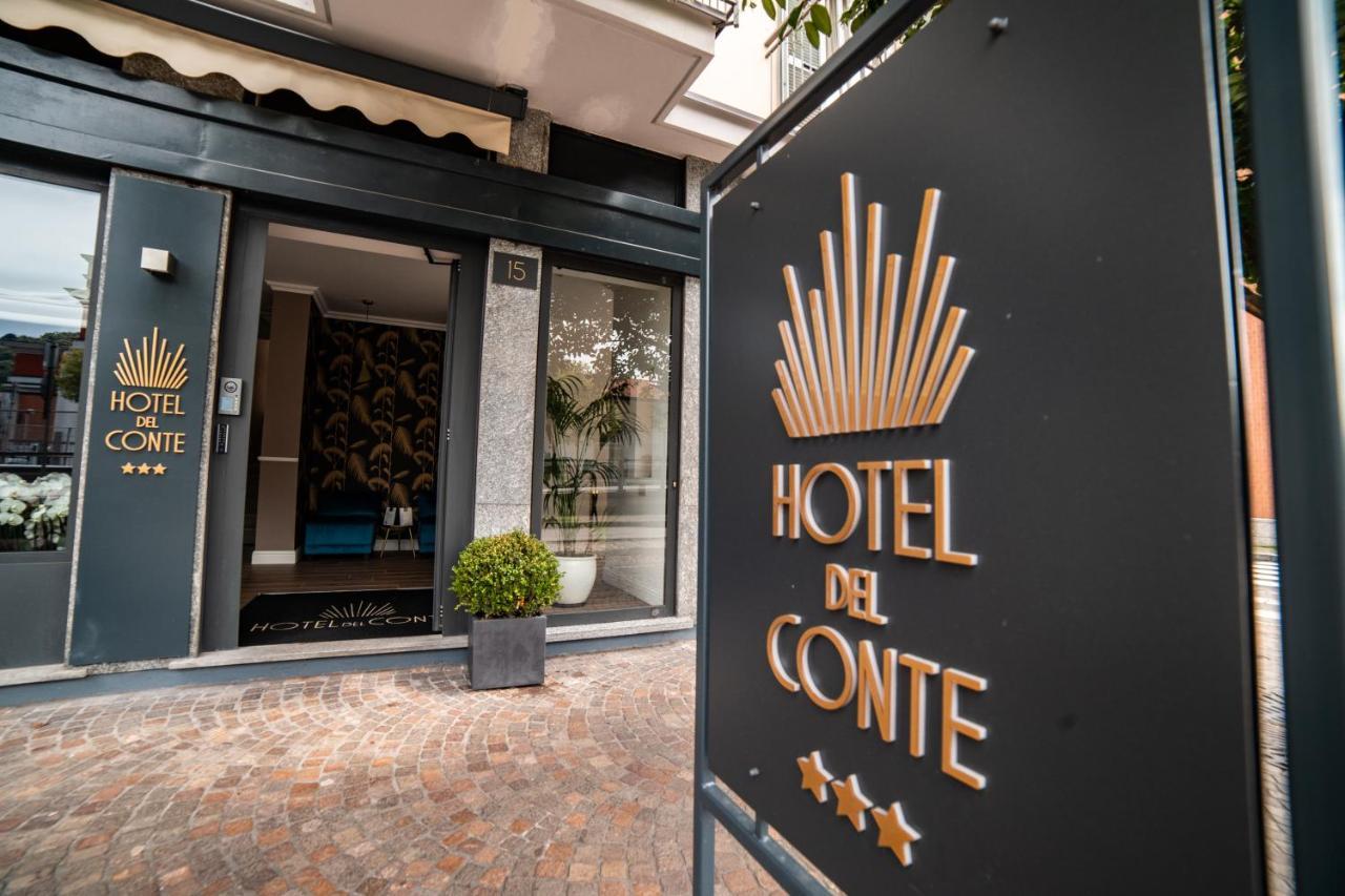 Hotel Del Conte Laveno-Mombello Esterno foto